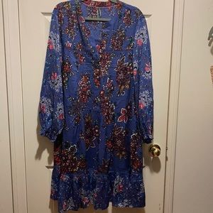 ANTHROPOLOGIE Diana Pintucked Tunic Dress